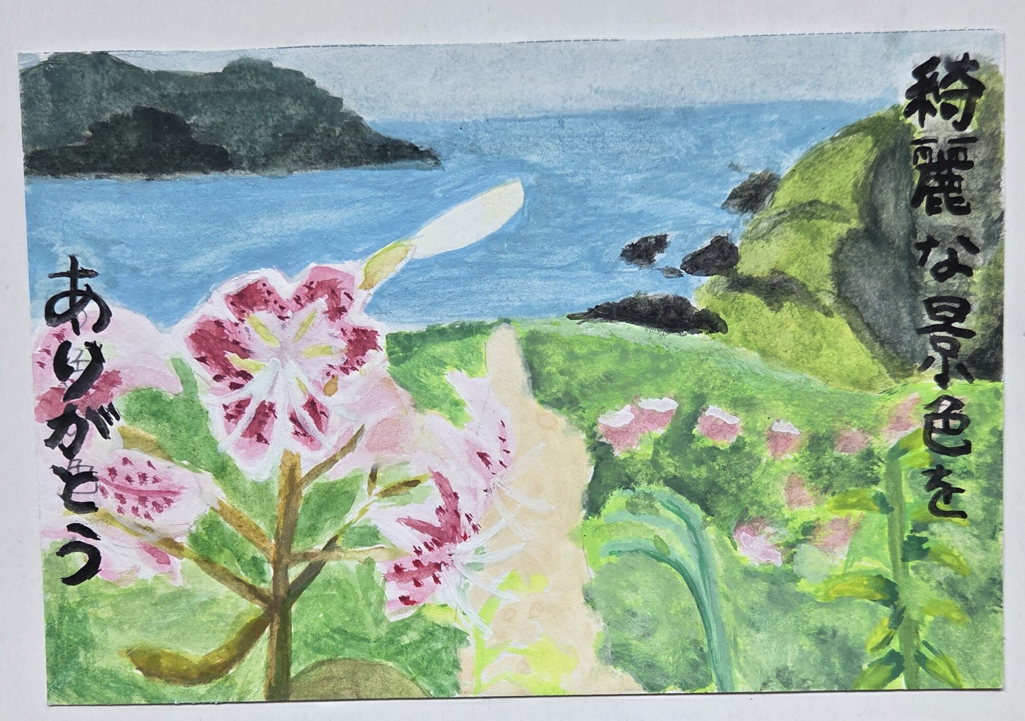 甑島振興局長賞　綺麗な景色をありがとう