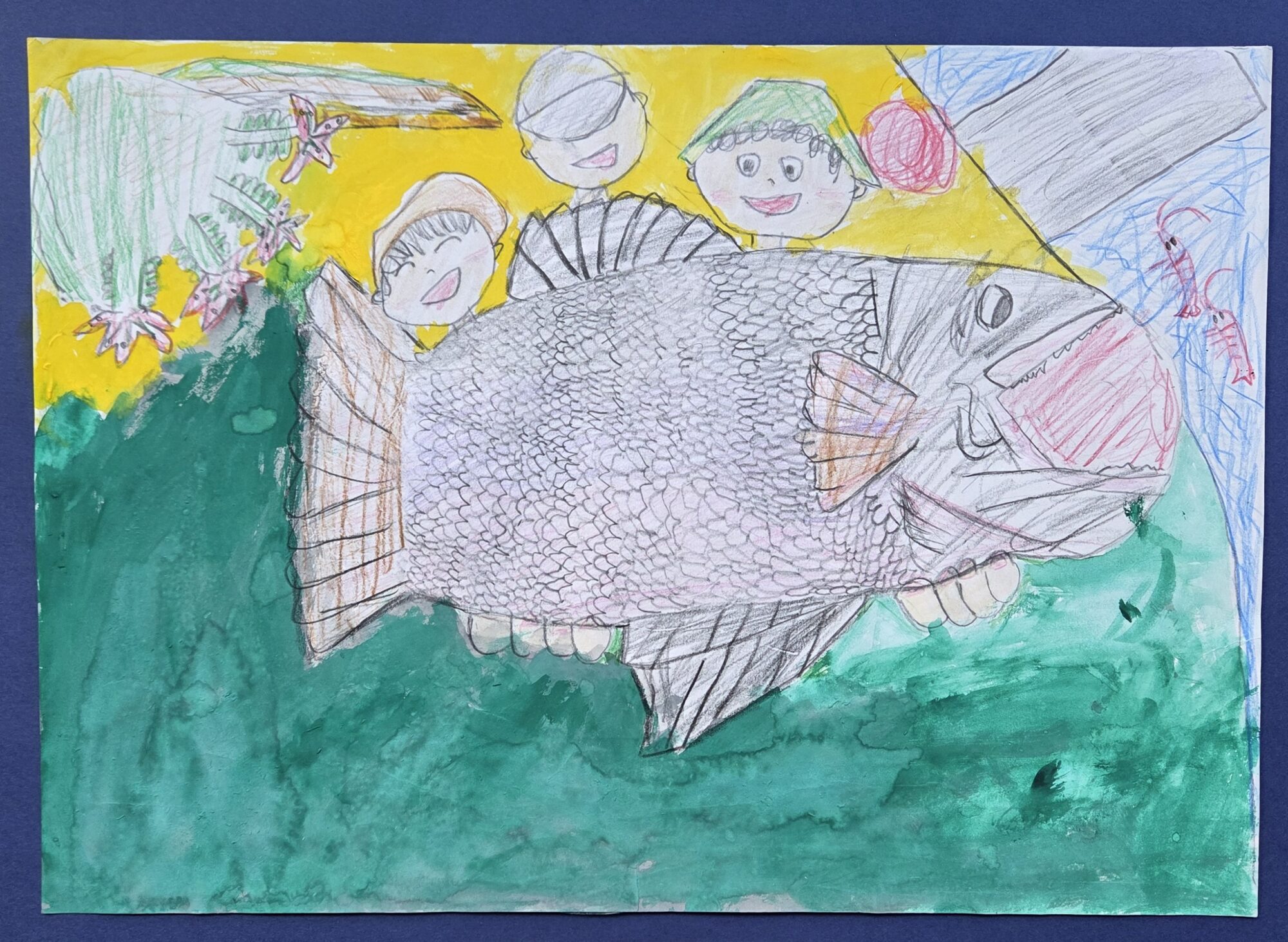 ＮＨＫ鹿児島放送局賞　こしきしまの海のさちとかのこゆりのさく風けい